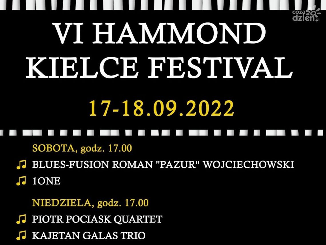 VI Hammond Kielce Festival w ten weekend VI Hammond Kielce Festival w ten weekend