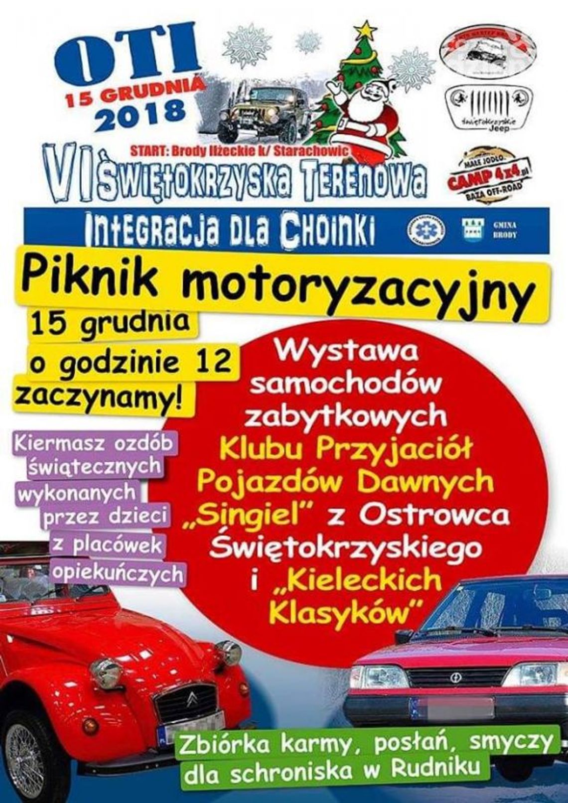 VI Terenowa Świętokrzyska Integracja dla Choinki