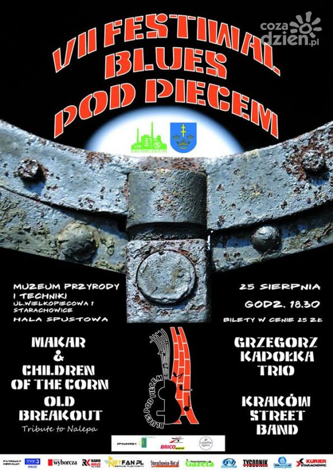 VII Festiwal Blues Pod Piecem w Starachowicach VII Festiwal Blues Pod Piecem w Starachowicach