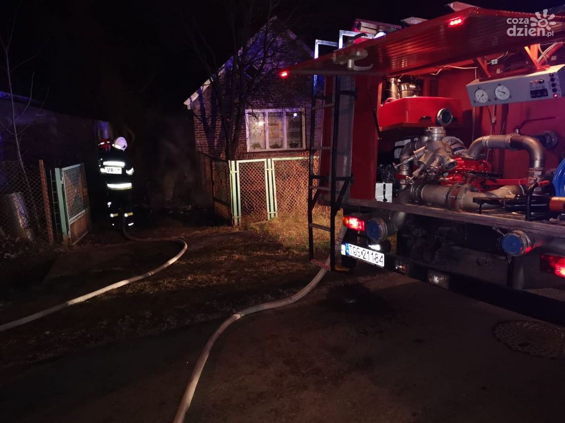 W Chmielowie płonął samochód W Chmielowie płonął samochód