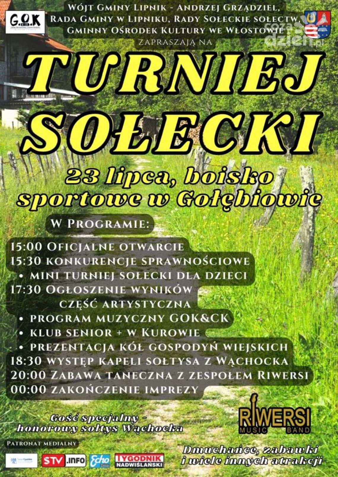 W Gołębiowie szykuje się ludowa zabawa W Gołębiowie szykuje się ludowa zabawa