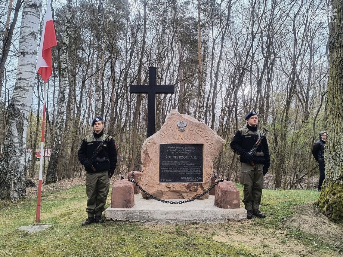 W Jeleńcu upamiętniono zwycięską potycznę zgrupowania "Szarego"