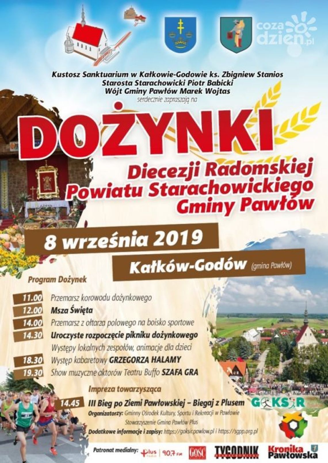 W Kałkowie podziękują za tegoroczne zbiory W Kałkowie podziękują za tegoroczne zbiory