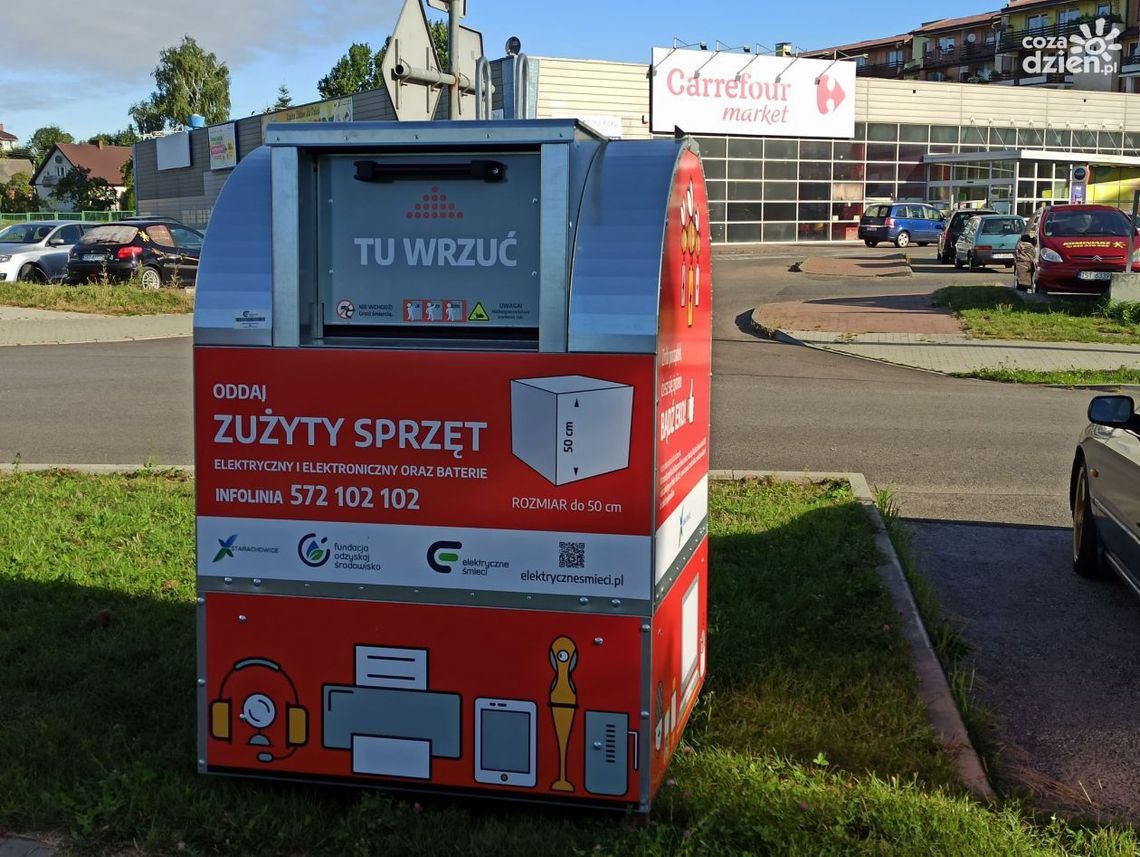 W Kielcach będzie więcej pojemników na elektroodpady 