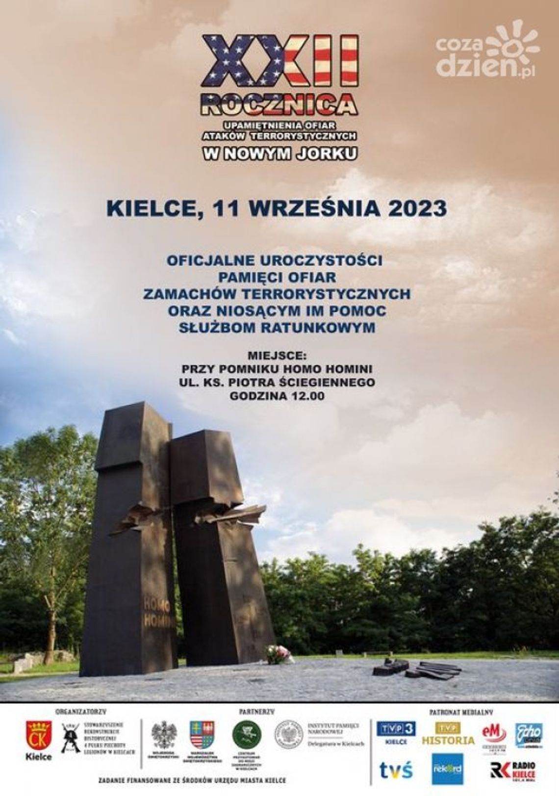 W Kielcach uczczą pamięć ofiar z World Trade Center W Kielcach uczczą pamięć ofiar z World Trade Center