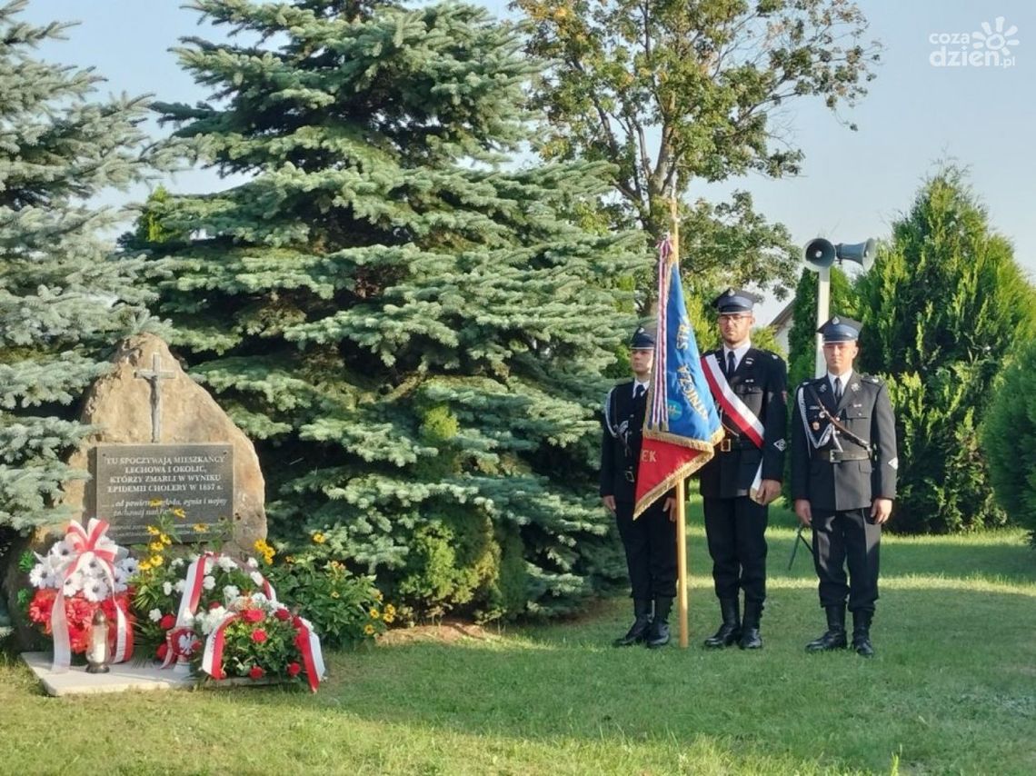 W Lechowie upamiętniono ofiary epidemii cholery