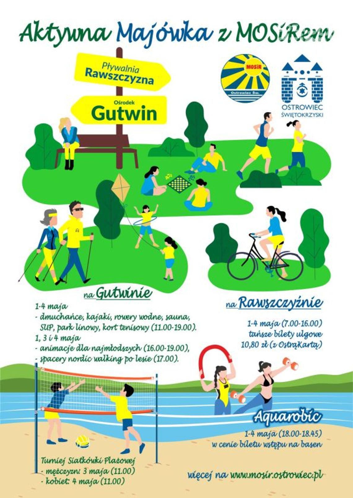 W majówkę nie siedź w domu, spędź ją na Gutwinie lub basenie Rawszczyzna W majówkę nie siedź w domu, spędź ją na Gutwinie lub basenie Rawszczyzna