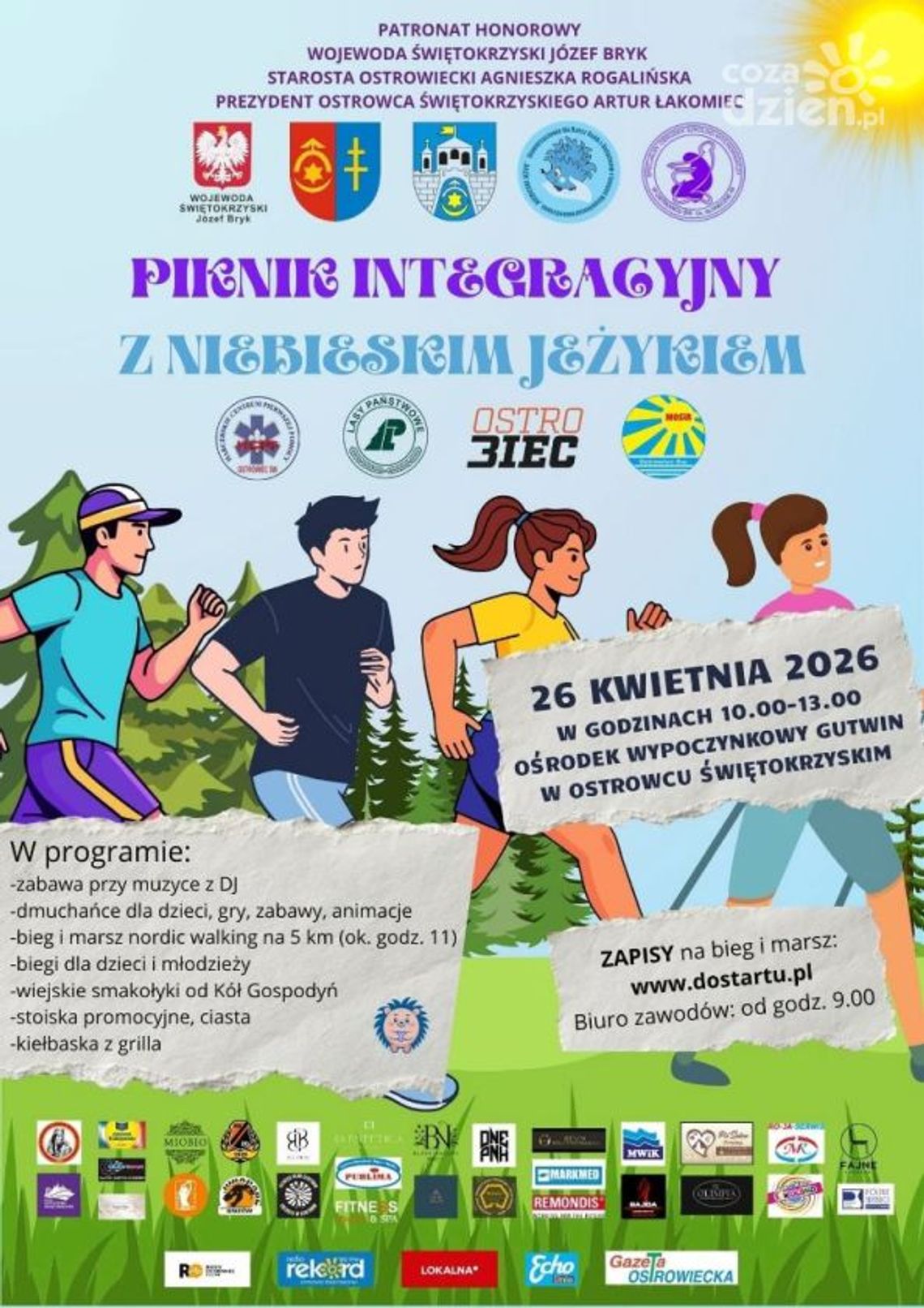 W niedzielę na Gutwinie Piknik Integracyjny z Niebieskim Jeżykiem