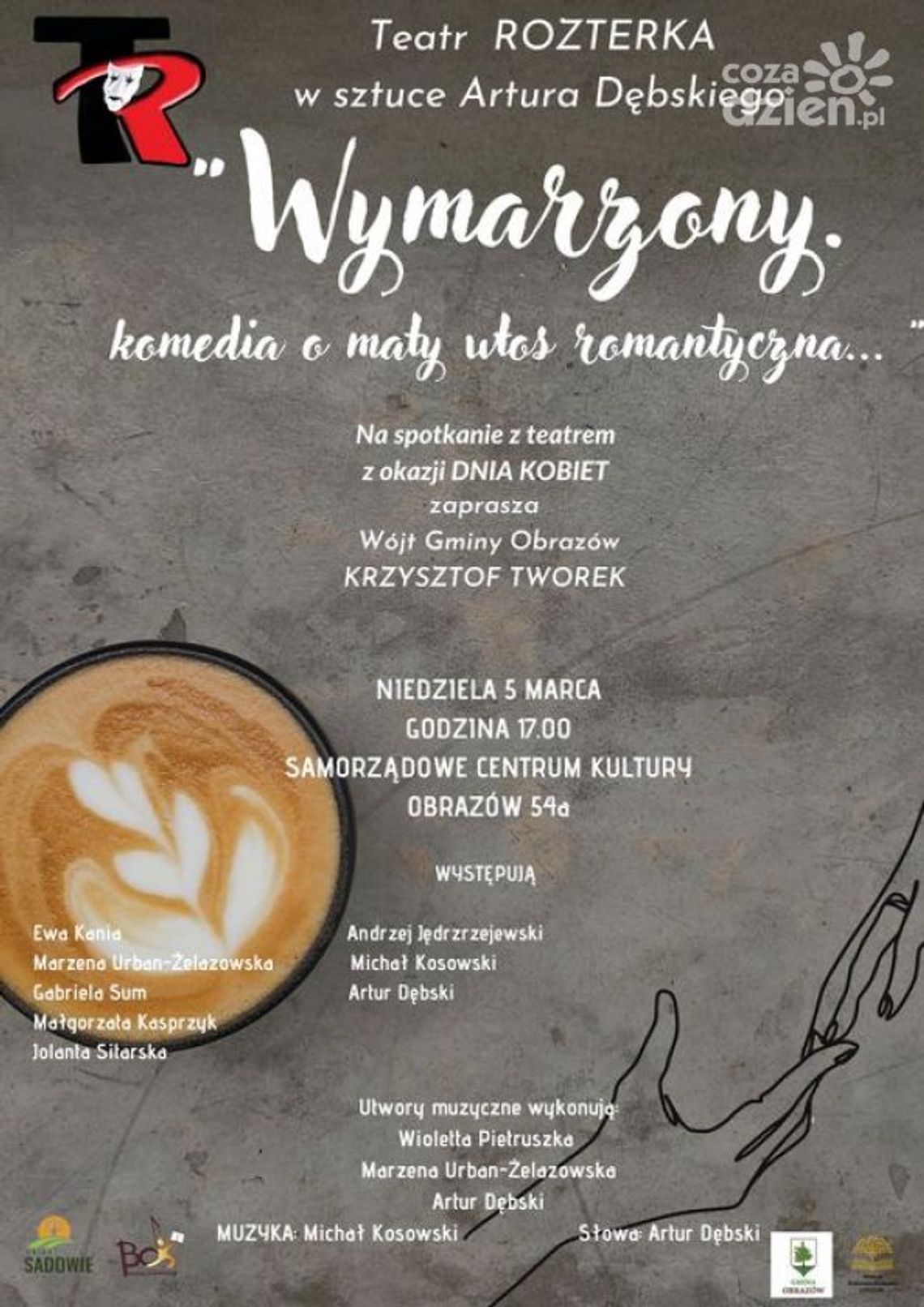 W Obrazowie panie zaproszone na spektakl w wykonaniu teatru z Sadowia W Obrazowie panie zaproszone na spektakl w wykonaniu teatru z Sadowia