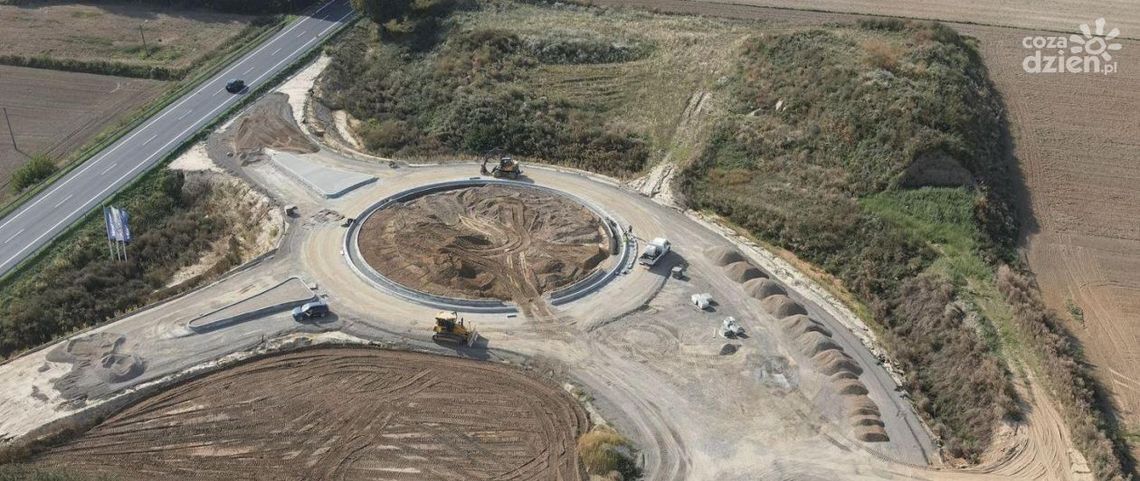 W Okalinie na DK 9 ruch wahadłowy związany z budową obwodnicy W Okalinie na DK 9 ruch wahadłowy związany z budową obwodnicy