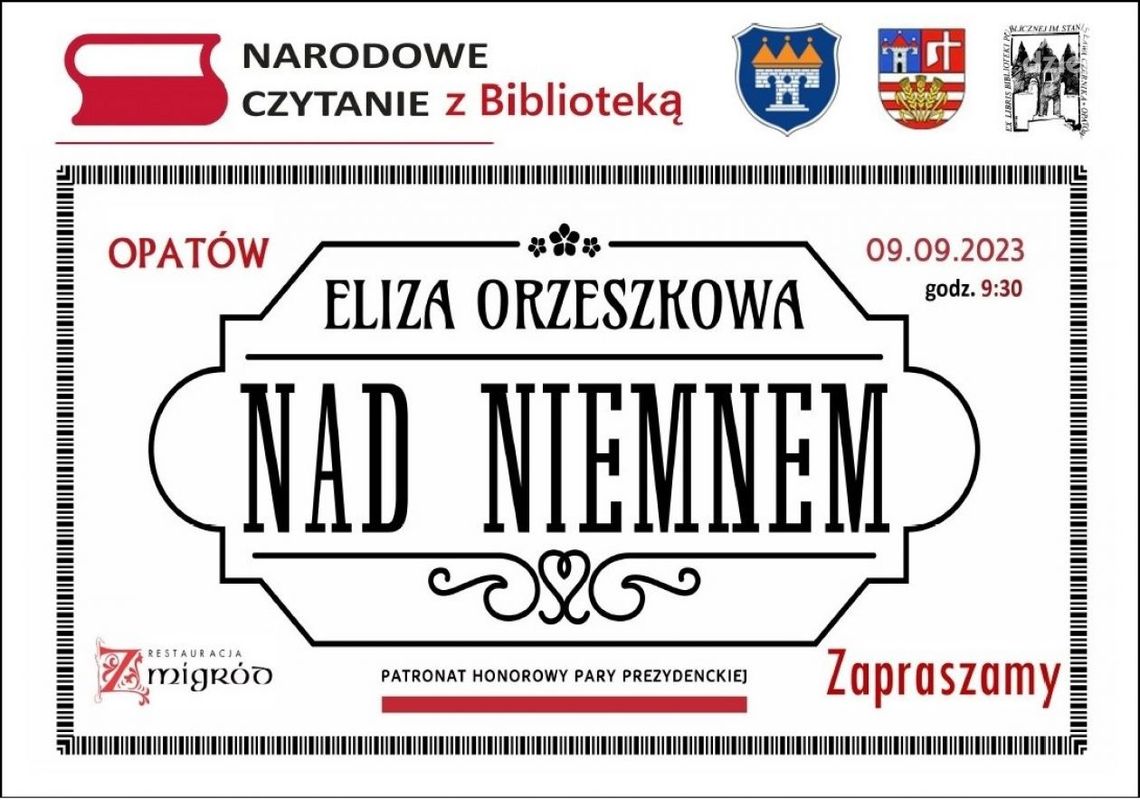 W Opatowie też zabrzmi "Nad Niemnem" W Opatowie też zabrzmi "Nad Niemnem"