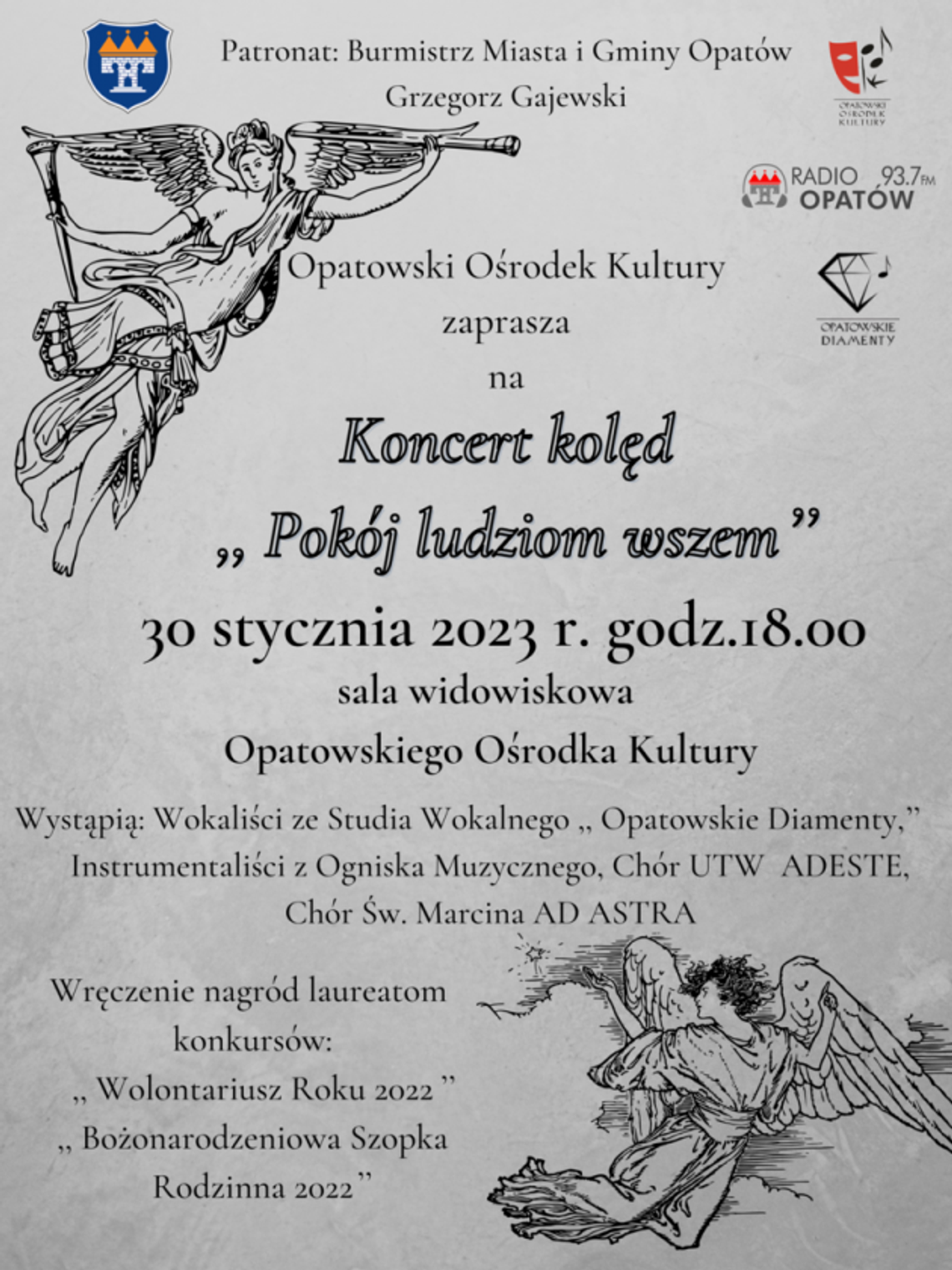 W Opatowie zabrzmią kolędy W Opatowie zabrzmią kolędy