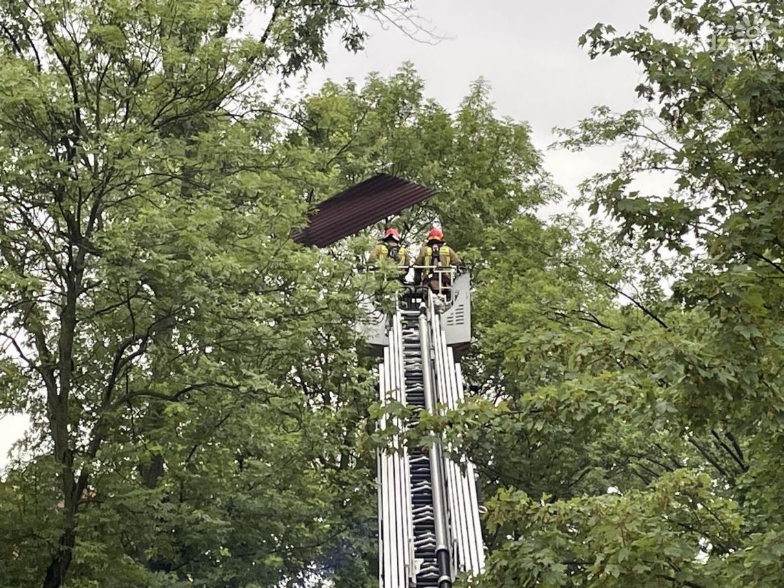 W Ostrowcu bez większych strat po nawałnicy W Ostrowcu bez większych strat po nawałnicy