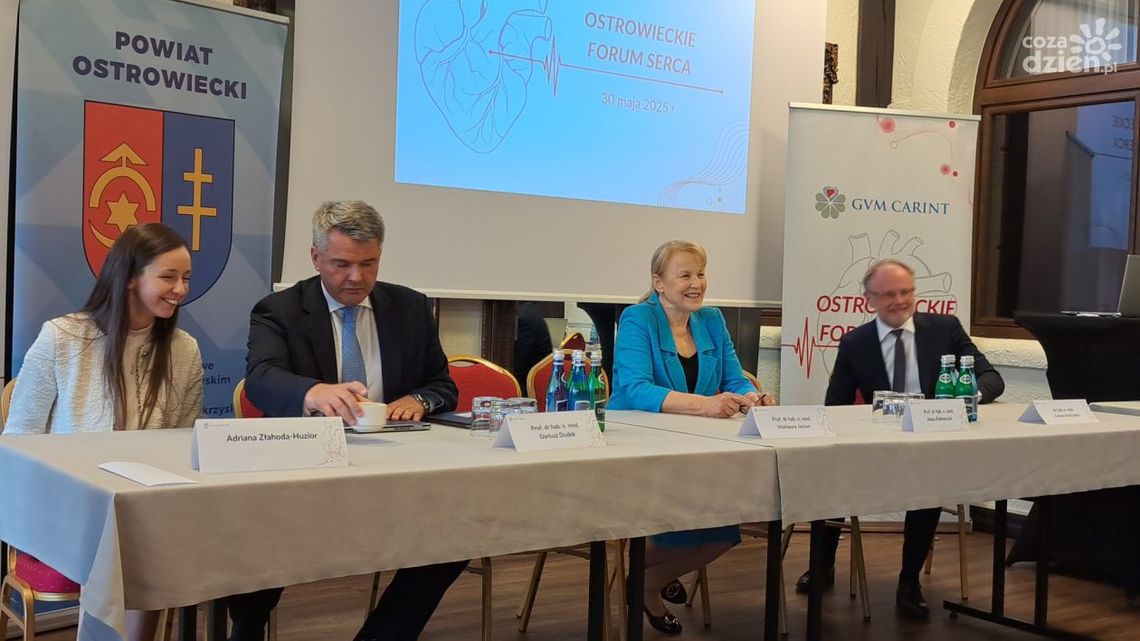 W Ostrowcu lekarze specjaliści rozmawiali jak ratować nasze serca W Ostrowcu lekarze specjaliści rozmawiali jak ratować nasze serca