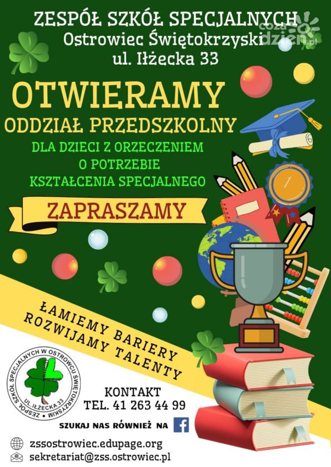 W Ostrowcu może powstać oddział przedszkolny dla dzieci ze specjalnymi potrzebami W Ostrowcu może powstać oddział przedszkolny dla dzieci ze specjalnymi potrzebami