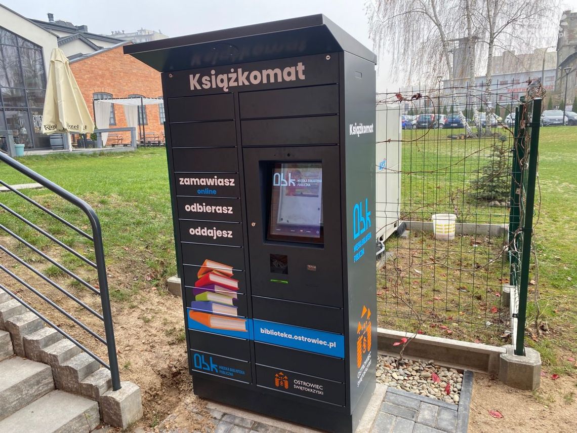 W Ostrowcu pojawił się książkomat W Ostrowcu pojawił się książkomat