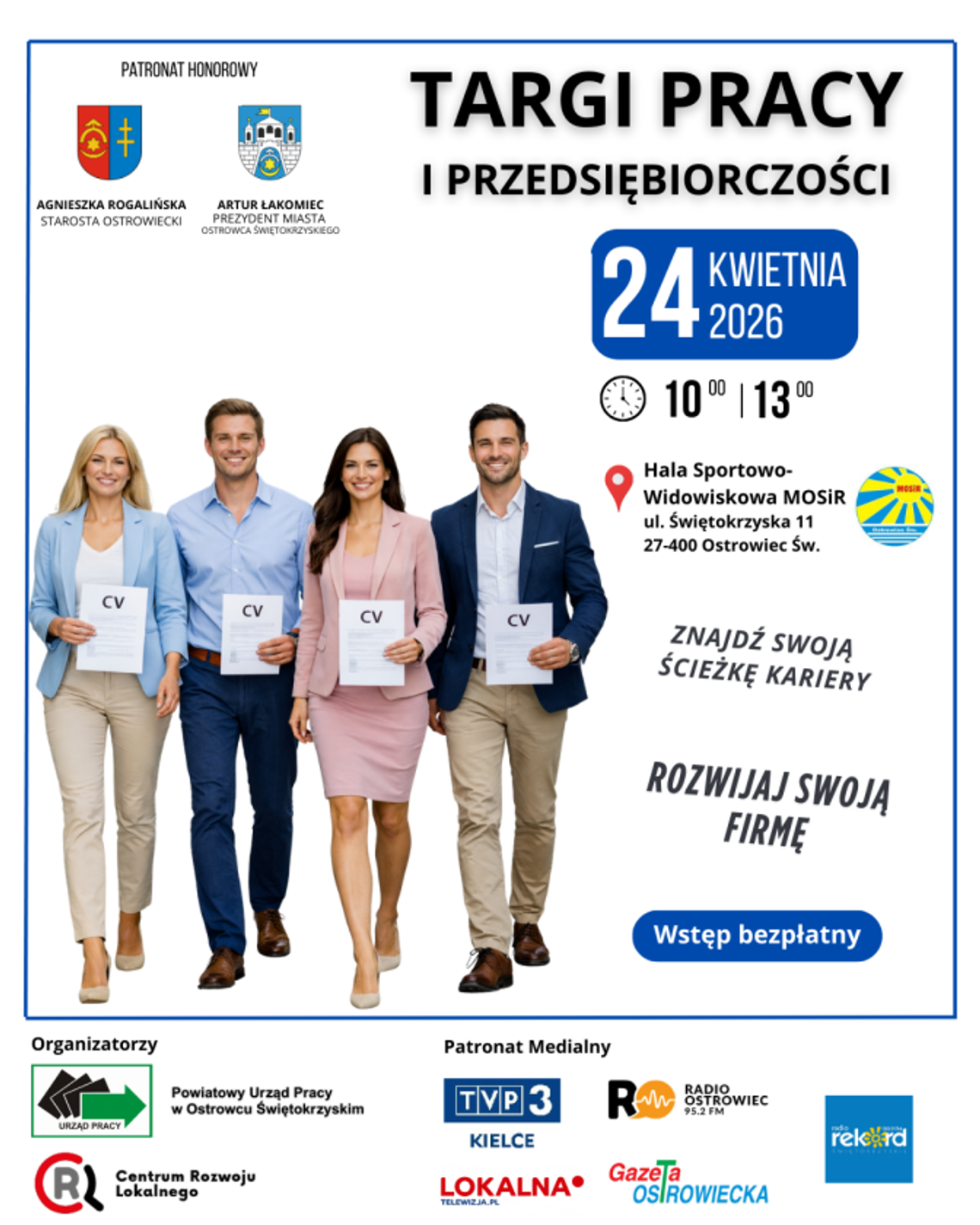 W Ostrowcu Świętokrzyskim odbędą się Targi Pracy i Przedsiębiorczości W Ostrowcu Świętokrzyskim odbędą się Targi Pracy i Przedsiębiorczości