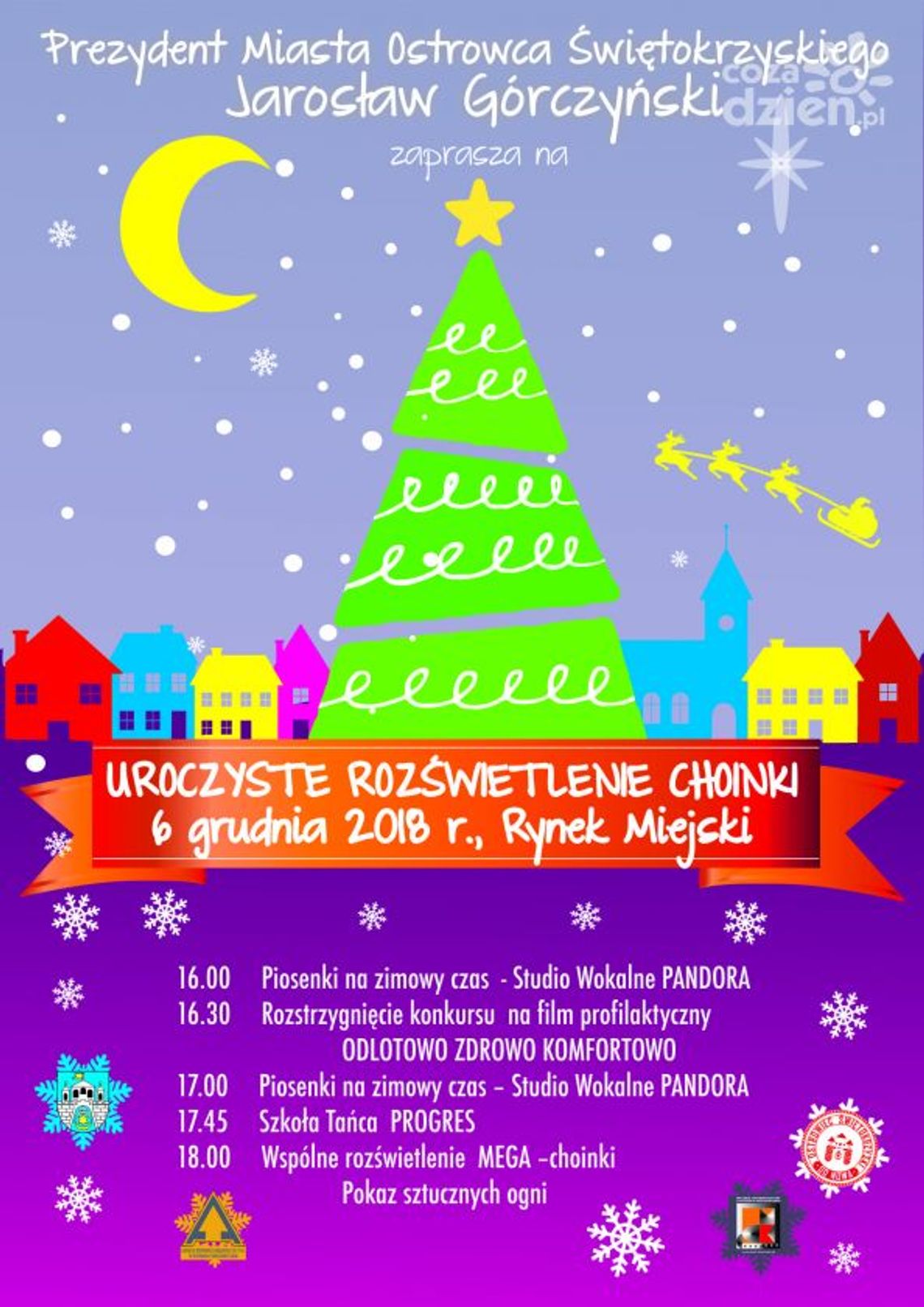 W ostrowieckim Rynku rozbłyśnie choinka