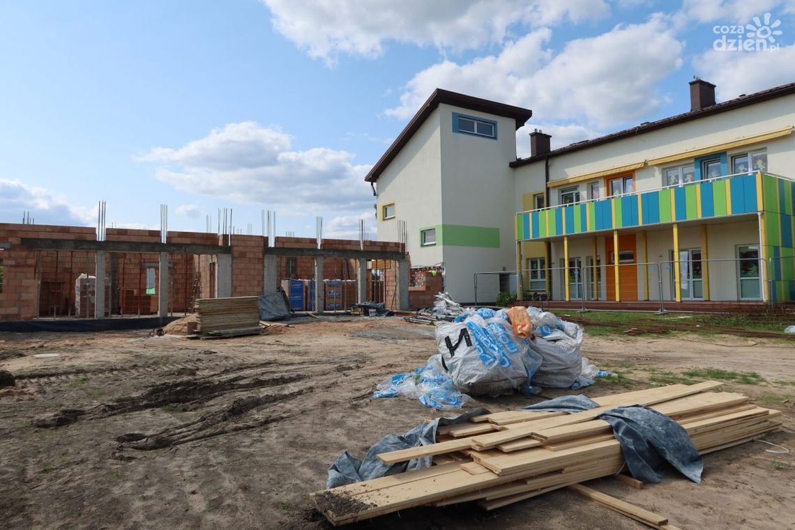 W Piekoszowie trwa rozbudowa żłobka W Piekoszowie trwa rozbudowa żłobka