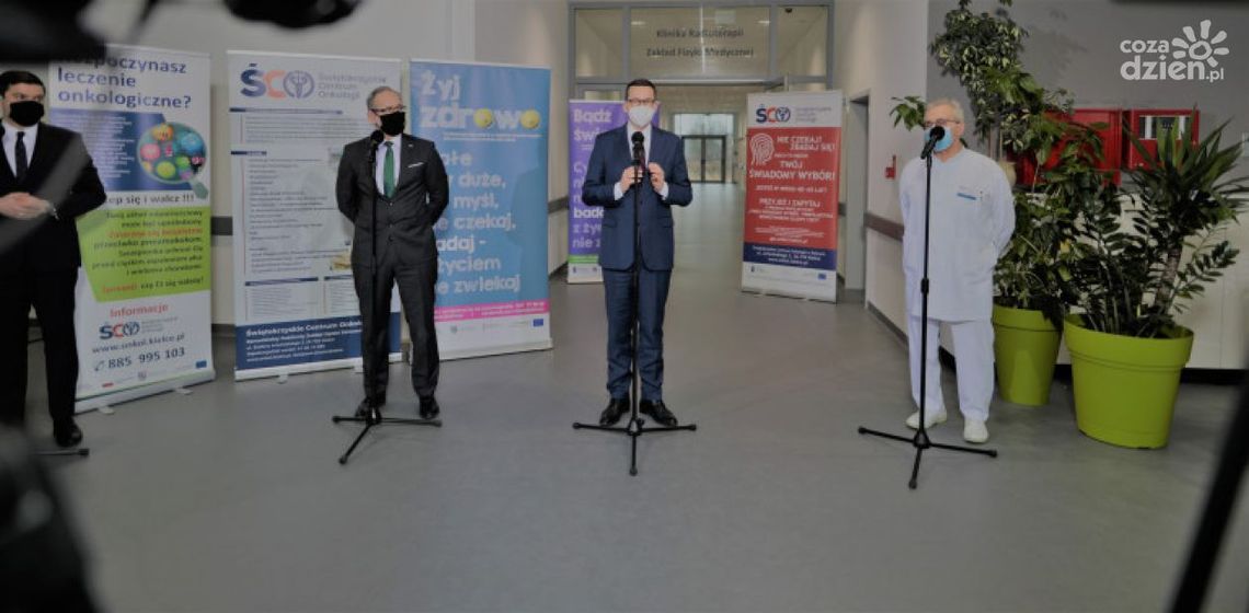W Polsce powstanie Krajowa Sieć Onkologiczna - zapowiedział premier Morawiecki wizytując ŚCO
