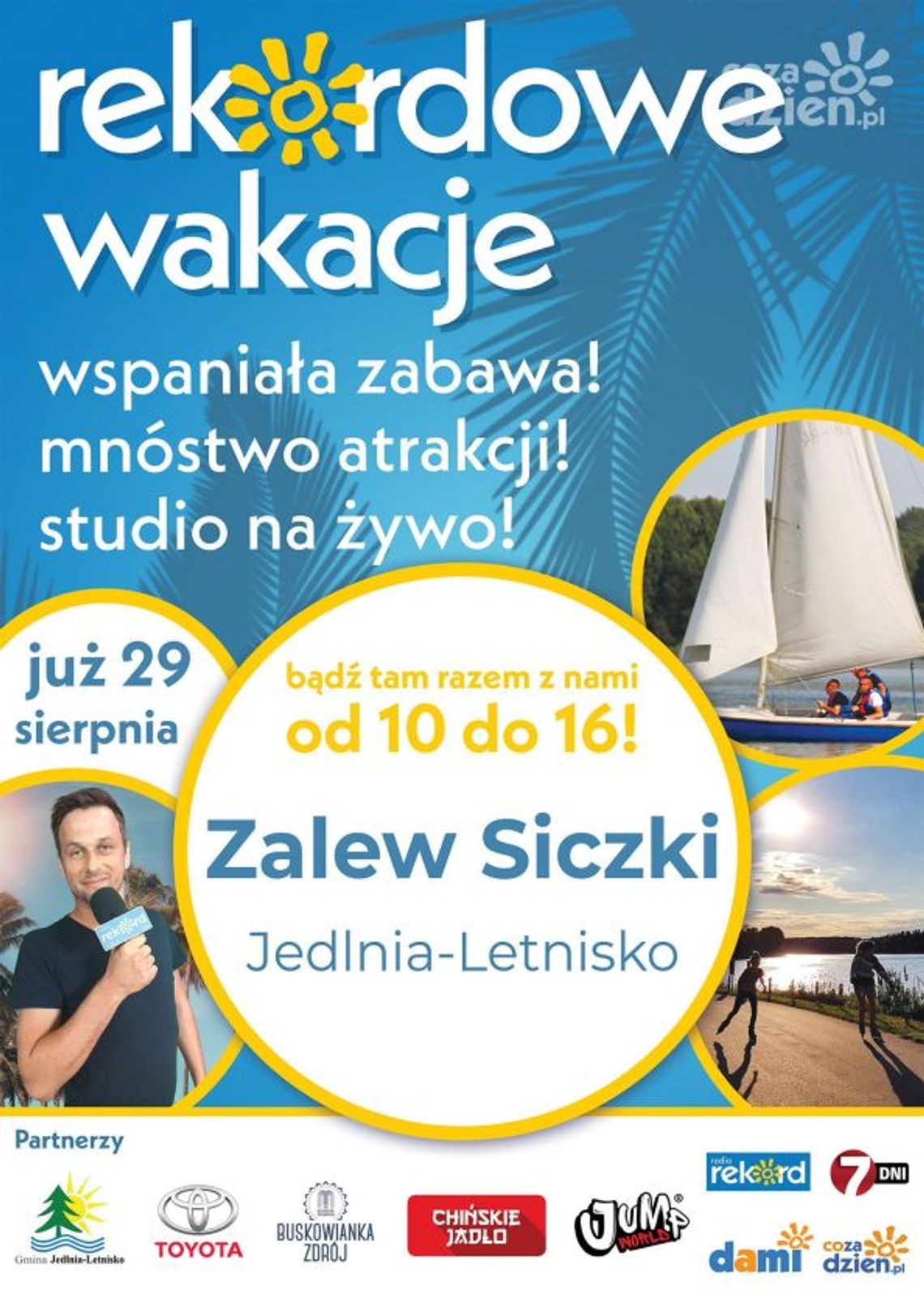 W Rekordowych Wakacjach to jeszcze nie wszystko. Przed nami Jedlnia - Letnisko ! W Rekordowych Wakacjach to jeszcze nie wszystko. Przed nami Jedlnia - Letnisko !
