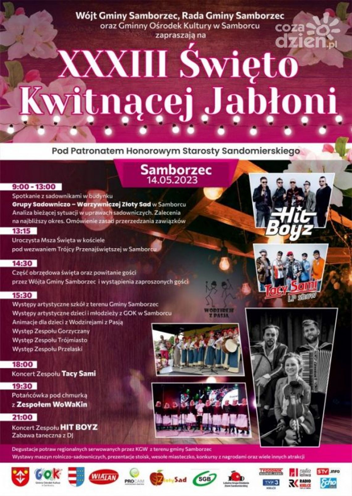 W Samborcu XXXIII już Święto Kwitnącej Jabłoni W Samborcu XXXIII już Święto Kwitnącej Jabłoni