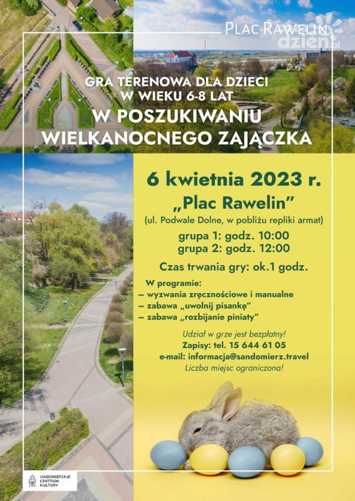 W Sandomierzu będą szukali wielkanocnego zajączka W Sandomierzu będą szukali wielkanocnego zajączka