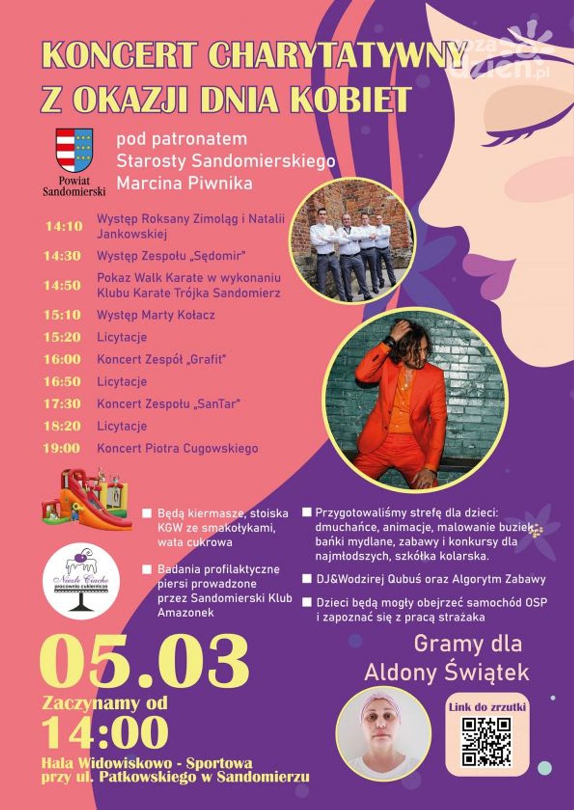 W Sandomierzu świętując Dzień Kobiet pomogą jednej z mieszkanek W Sandomierzu świętując Dzień Kobiet pomogą jednej z mieszkanek