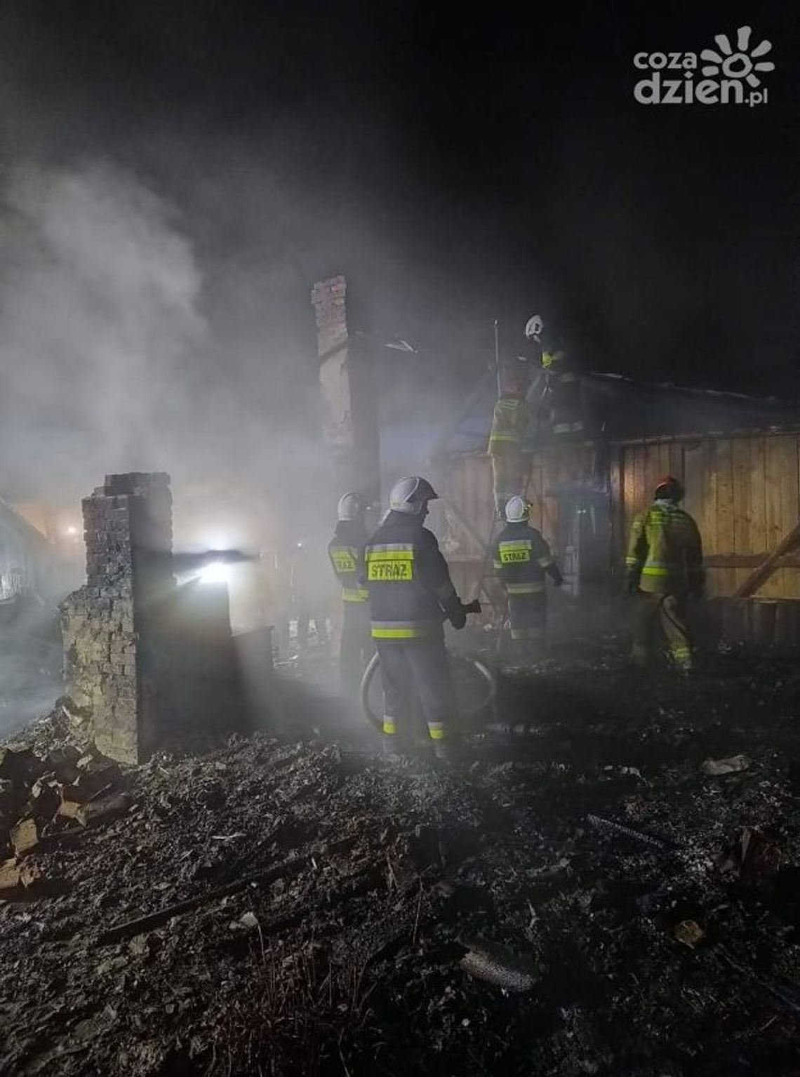 W Śnieżkowicach spłonął dom W Śnieżkowicach spłonął dom