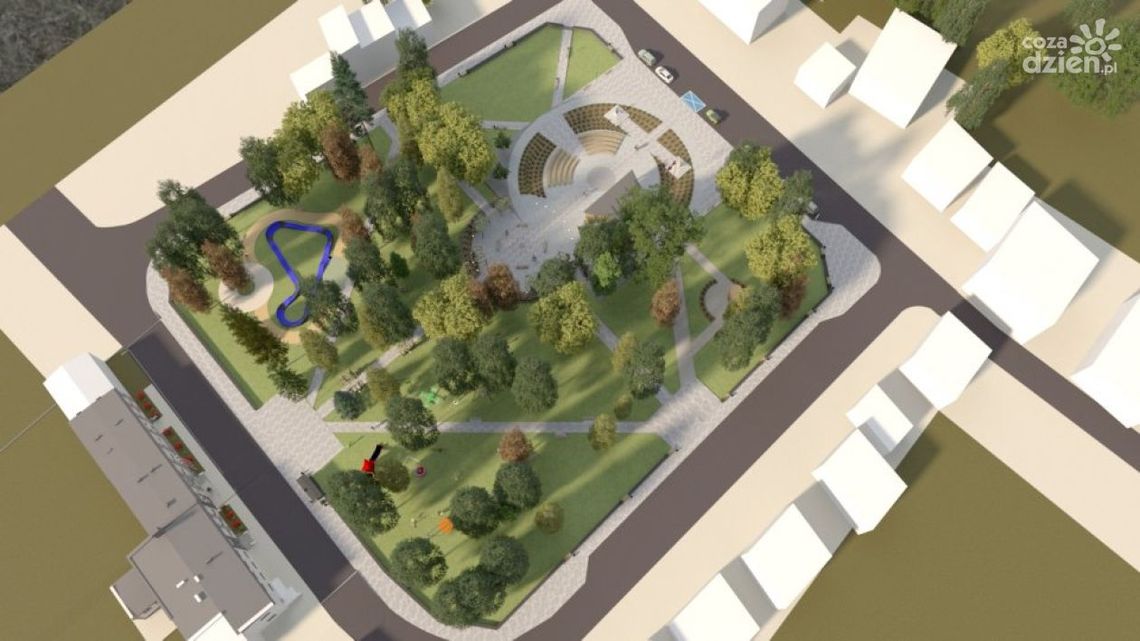 W Sobkowie powstanie nowoczesna przestrzeń rekreacyjna W Sobkowie powstanie nowoczesna przestrzeń rekreacyjna