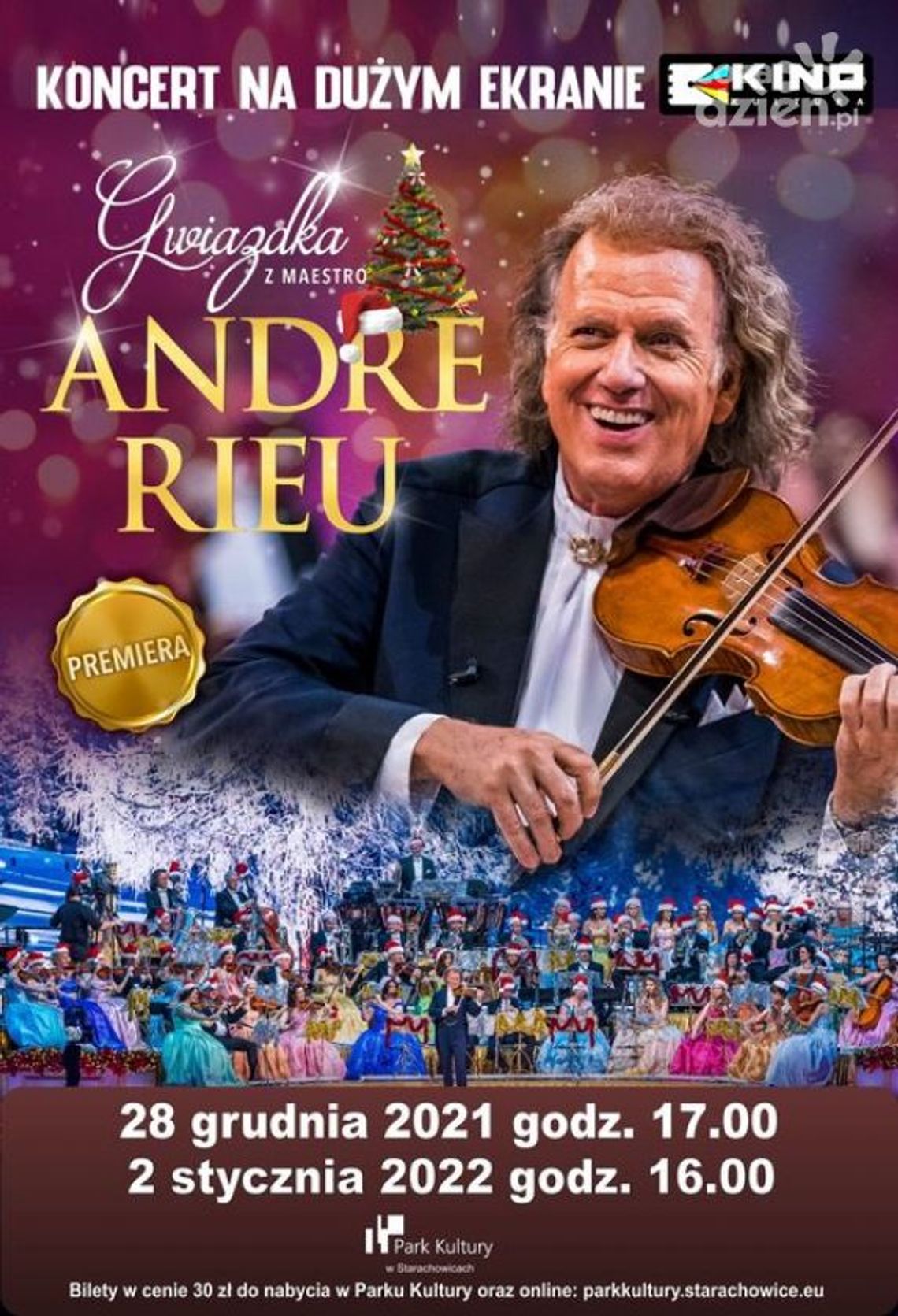 W Starachowicach koncert noworoczny zamiast Sylwestra na rynku W Starachowicach koncert noworoczny zamiast Sylwestra na rynku