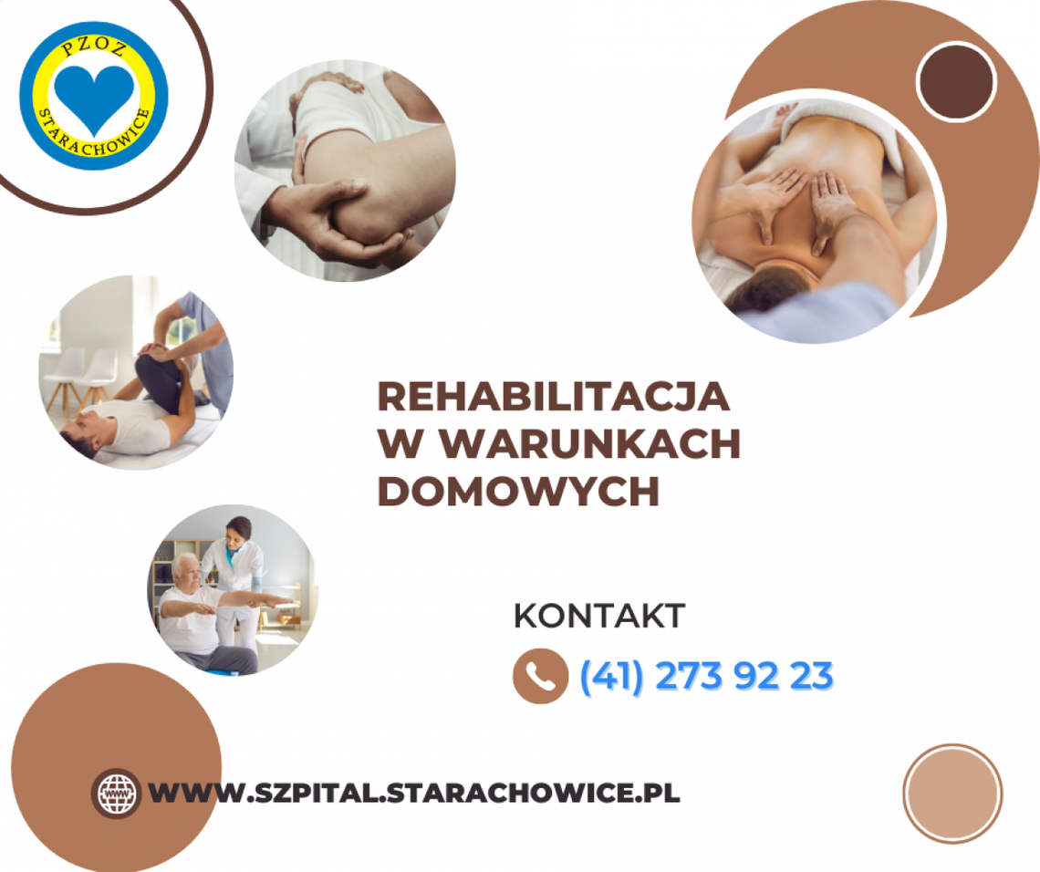 W Starachowicach rusza rehabilitacja w warunkach domowych W Starachowicach rusza rehabilitacja w warunkach domowych