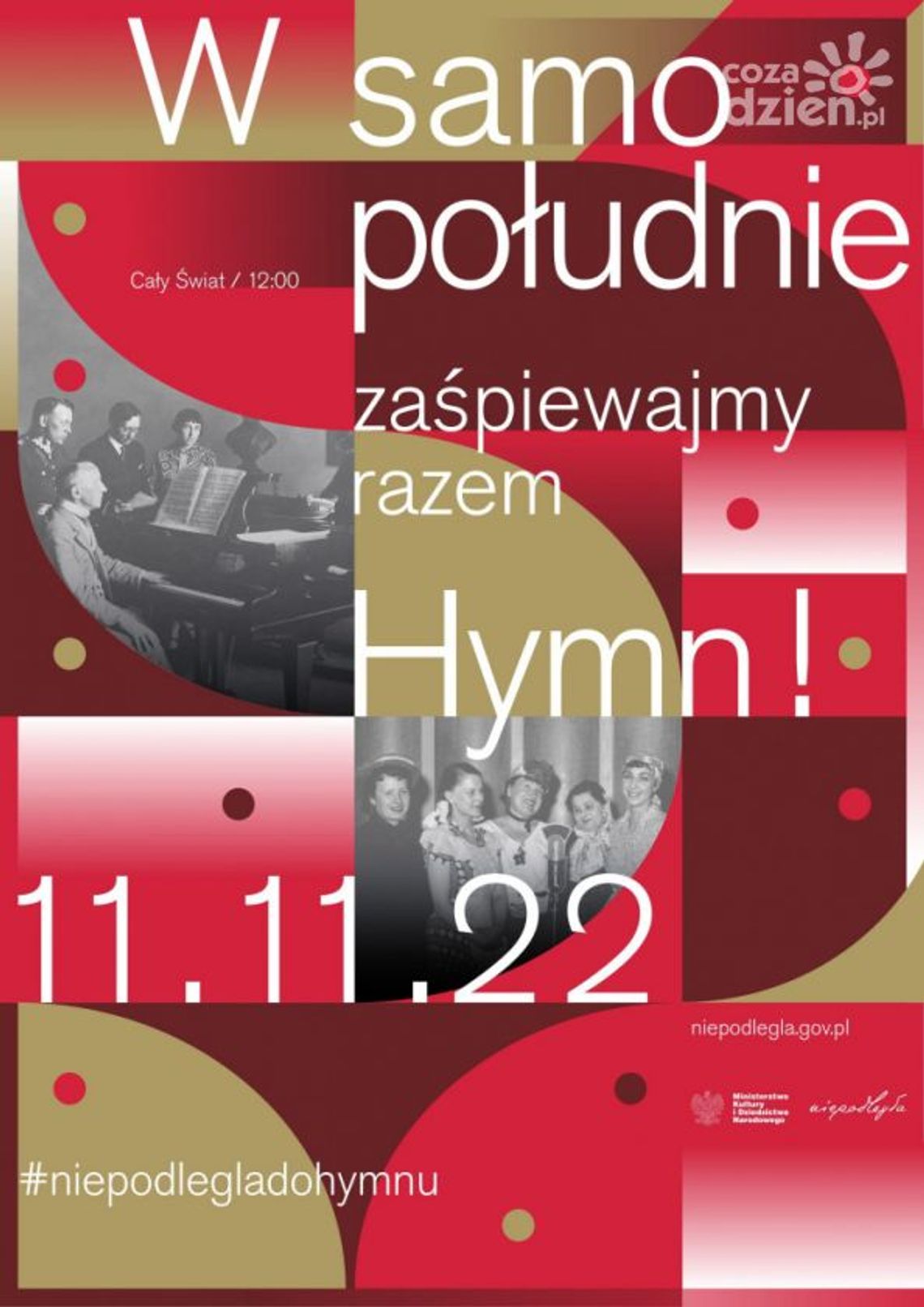 W Święto Niepodległości wszyscy śpiewamy hymn W Święto Niepodległości wszyscy śpiewamy hymn