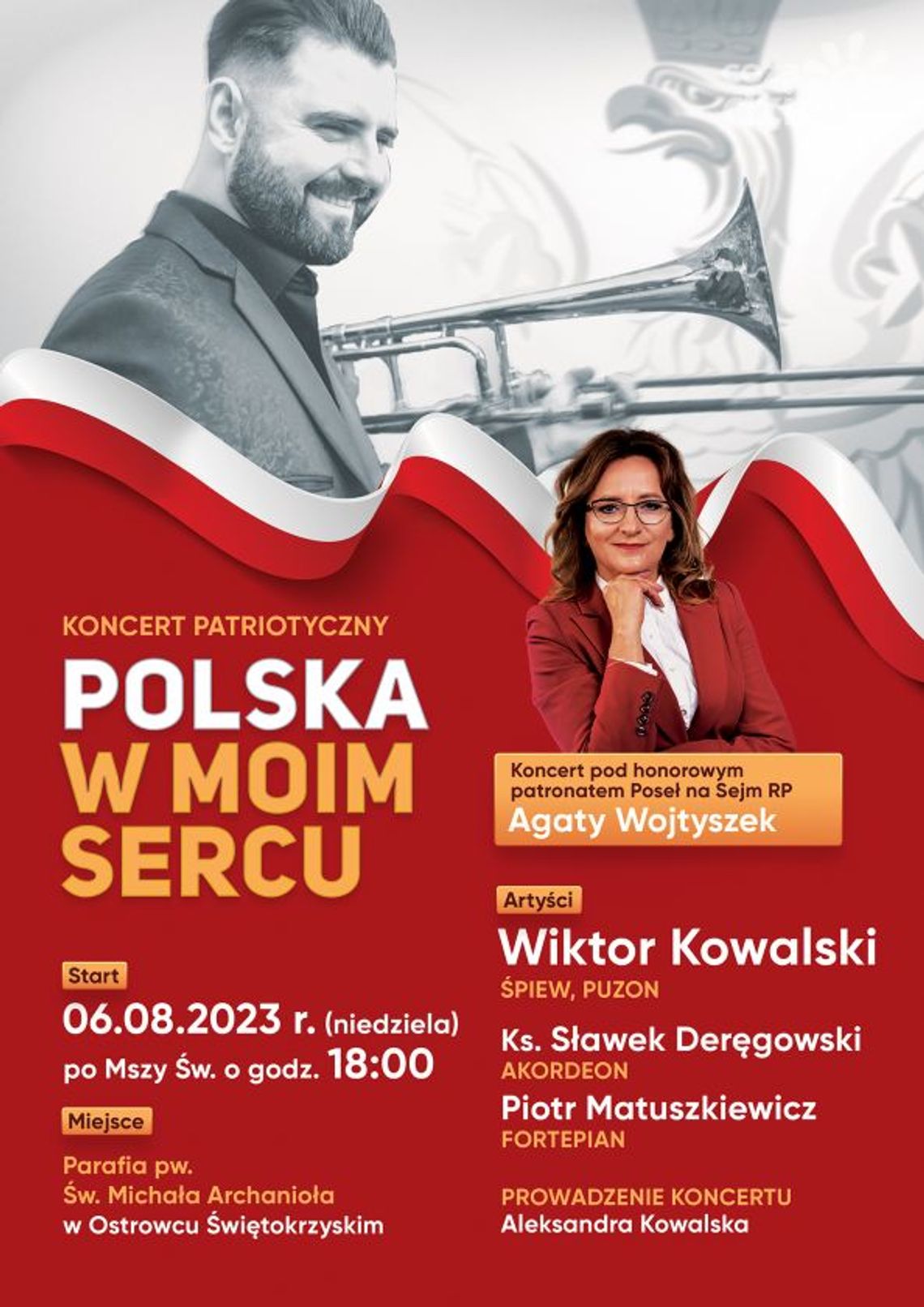 W świętokrzyskiem rusza trasa koncertowa "Polska w moim sercu" W świętokrzyskiem rusza trasa koncertowa "Polska w moim sercu"