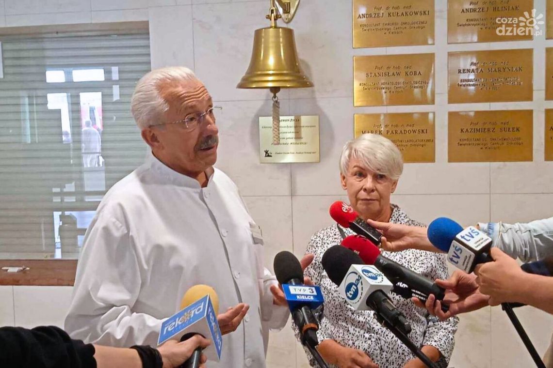 W Świętokrzyskim Centrum Onkologii rozbrzmiał Dzwon Życia W Świętokrzyskim Centrum Onkologii rozbrzmiał Dzwon Życia