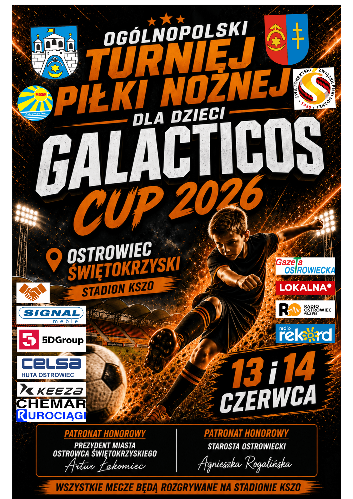W weekend w Ostrowcu piłkarskie święto dla dzieci - Galacticos Cup 2026
