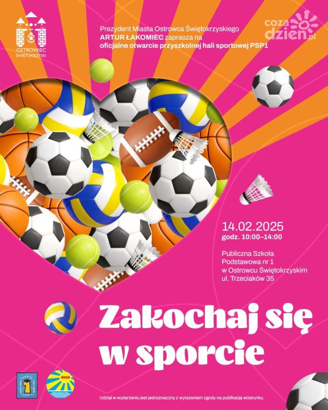 Walentynki na sportowo w hali Olimpia Walentynki na sportowo w hali Olimpia