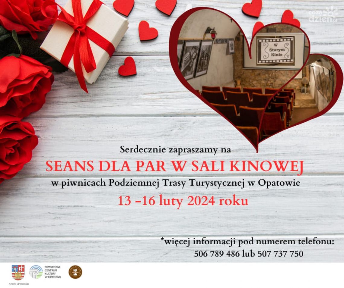 Walentynki w opatowskich podziemiach Walentynki w opatowskich podziemiach