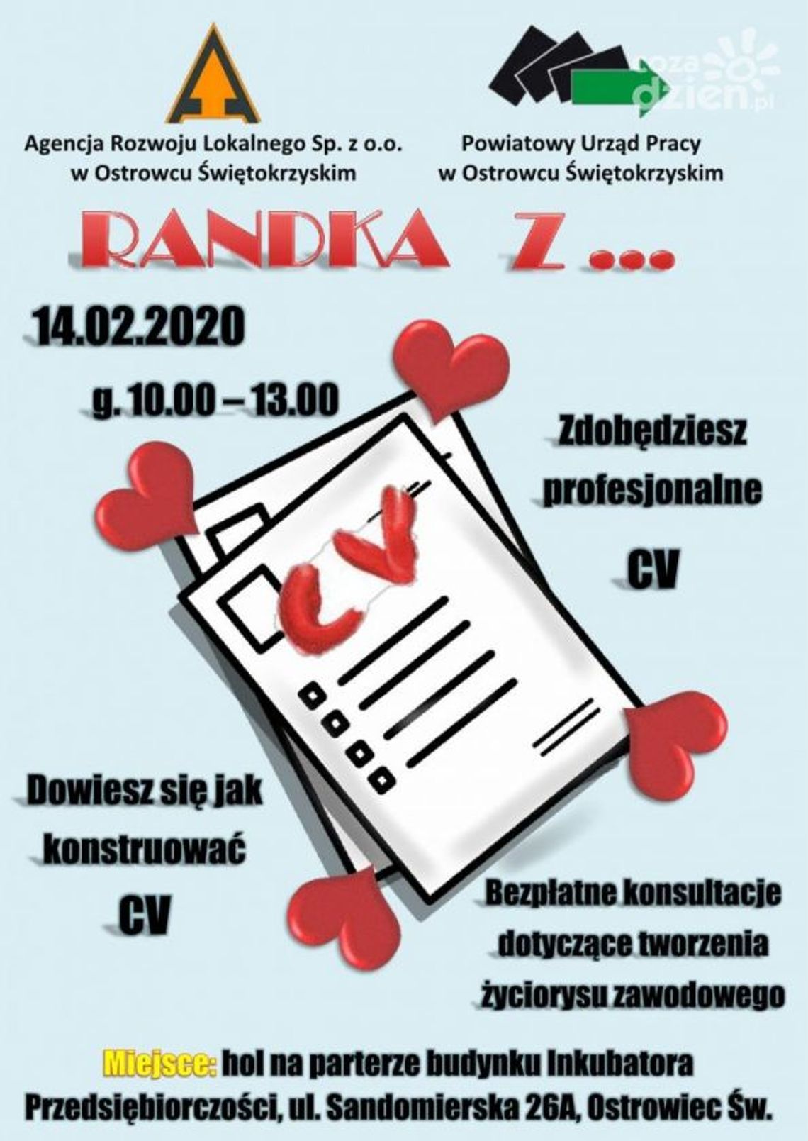 Walentynkowa "Randka z CV" Walentynkowa "Randka z CV"