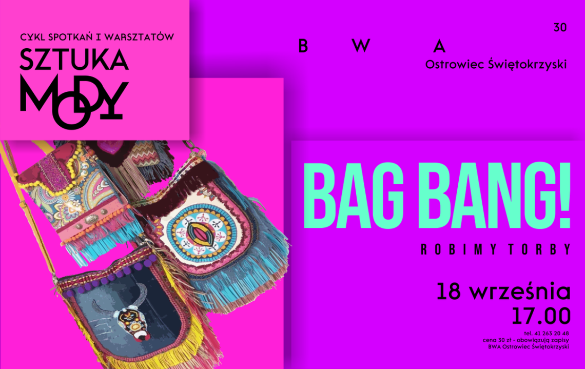 Warsztaty modowe w ostrowieckim BWA 