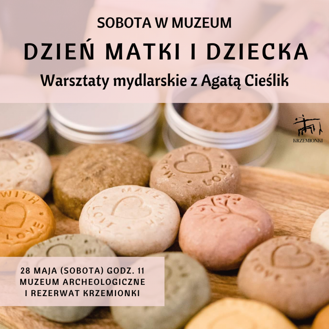 Warsztaty mydlarskie w muzeum na Krzemionkach Warsztaty mydlarskie w muzeum na Krzemionkach
