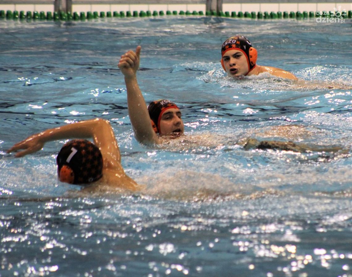Waterpoliści KSZO na prowadzeniu w I lidze
