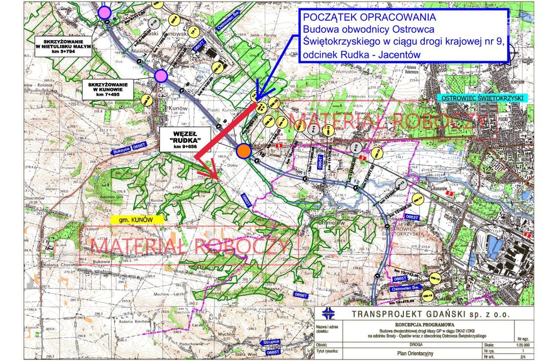 Ważą się losy tzw. dużej obwodnicy Ostrowca Ważą się losy tzw. dużej obwodnicy Ostrowca