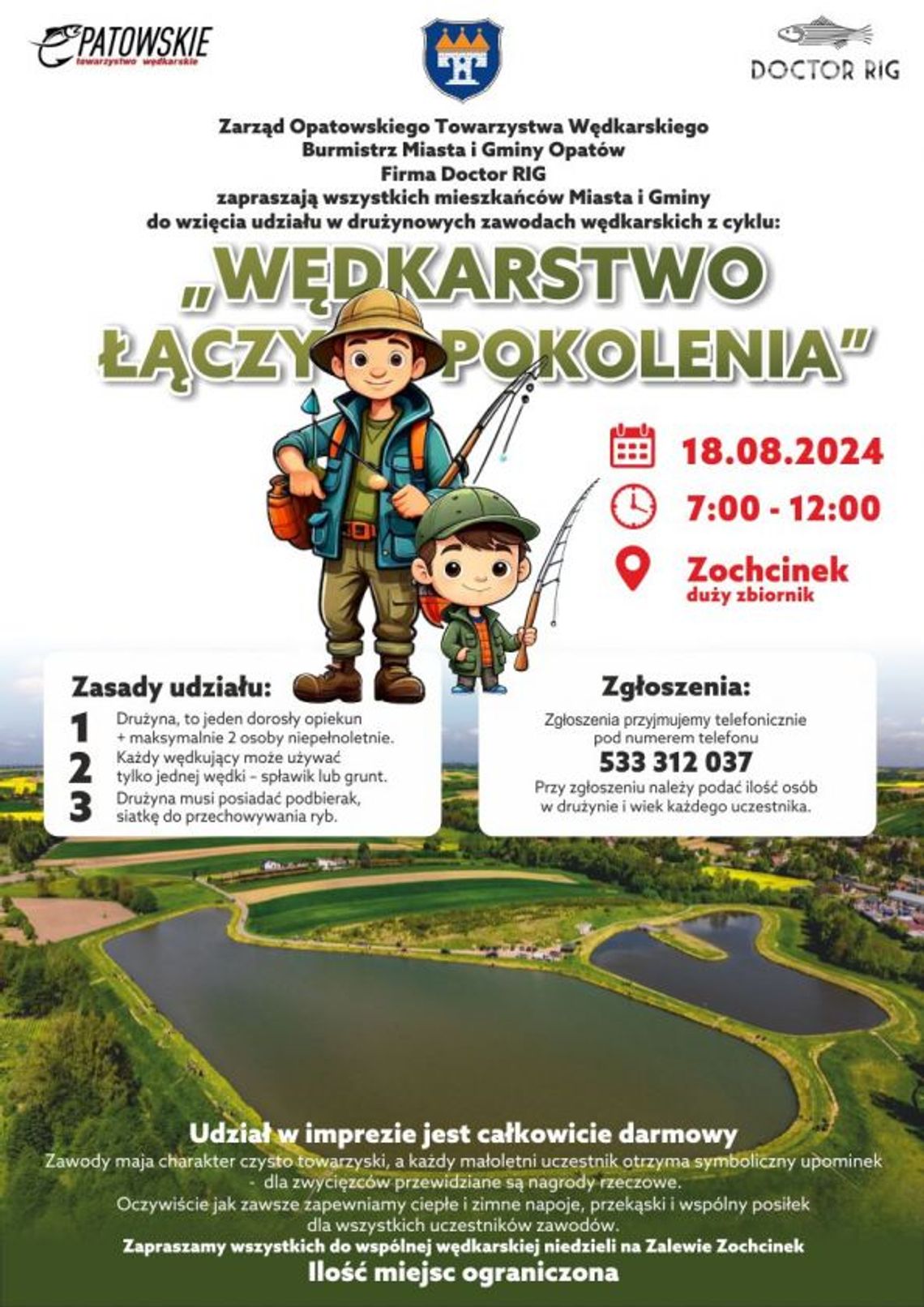 Wędkarstwo połączy opatowskich miłośników tego sportu 