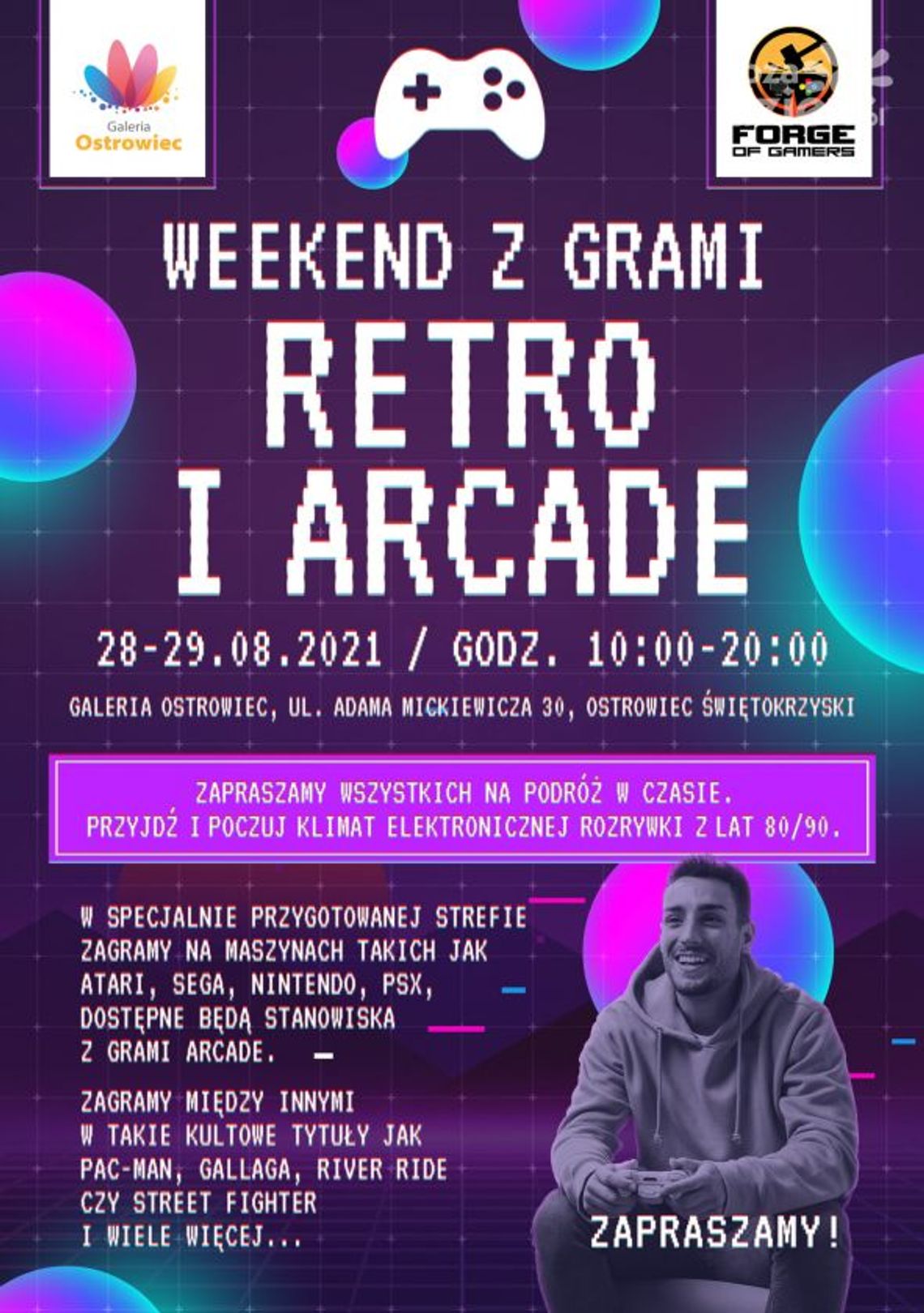Weekend z grami retro w Galerii Ostrowiec Weekend z grami retro w Galerii Ostrowiec