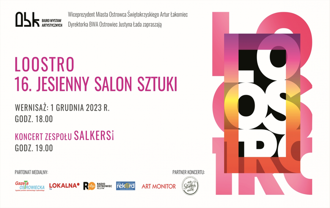 Wernisaż 16. Jesiennego Festiwalu Sztuki w ostrowieckim BWA Wernisaż 16. Jesiennego Festiwalu Sztuki w ostrowieckim BWA