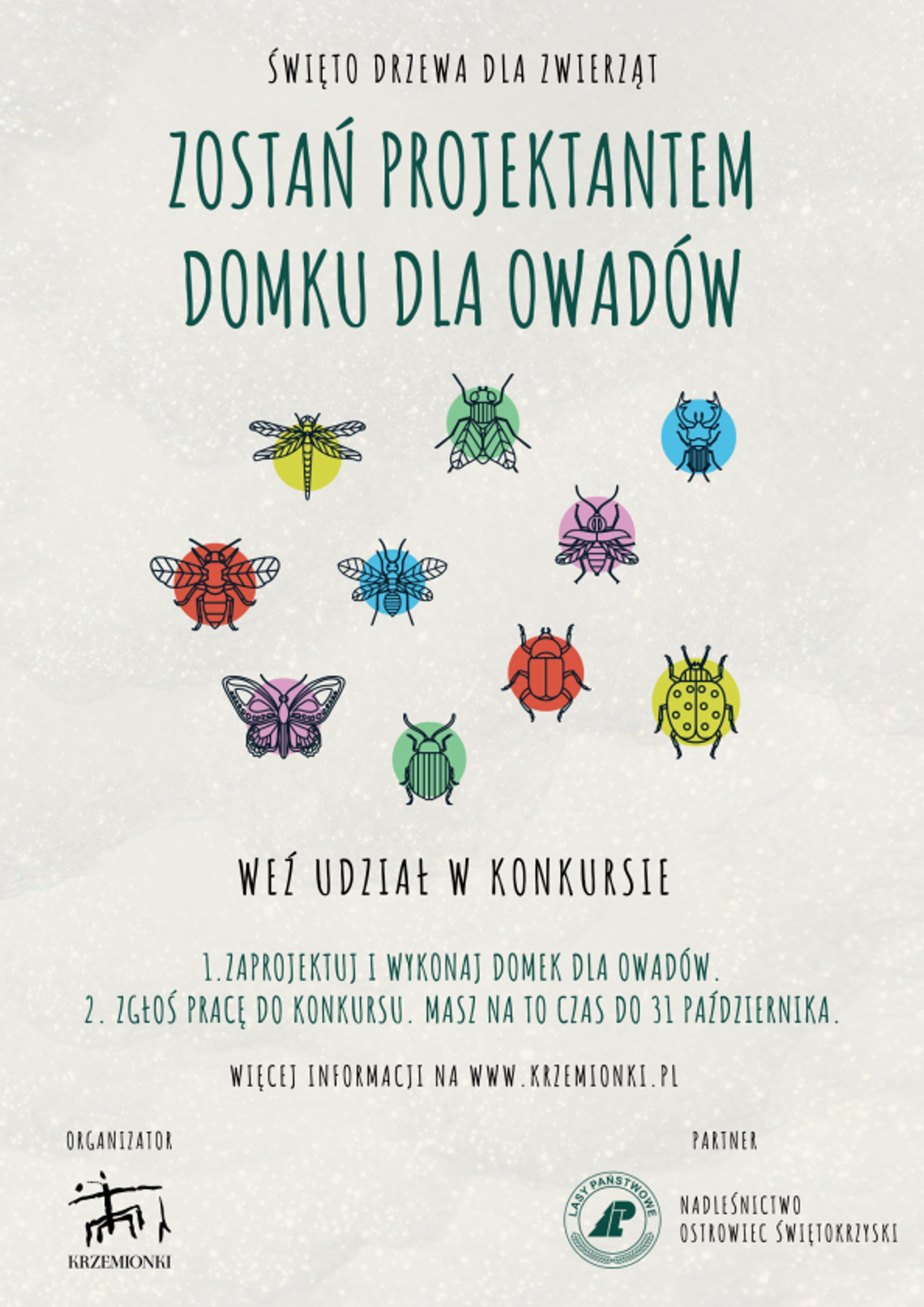 Weź udział w konkursie i zaprojektuj domek dla owadów