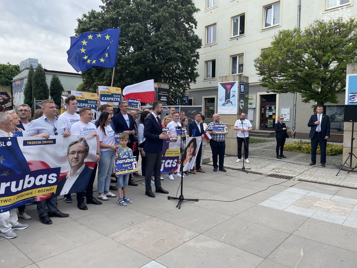 Wicepremier wsparł kandydatów Trzeciej Drogi w Świętokrzyskiem Wicepremier wsparł kandydatów Trzeciej Drogi w Świętokrzyskiem