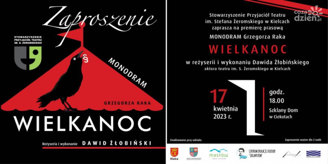 “Wielkanoc” – monodram w Szklanym Domu “Wielkanoc” – monodram w Szklanym Domu