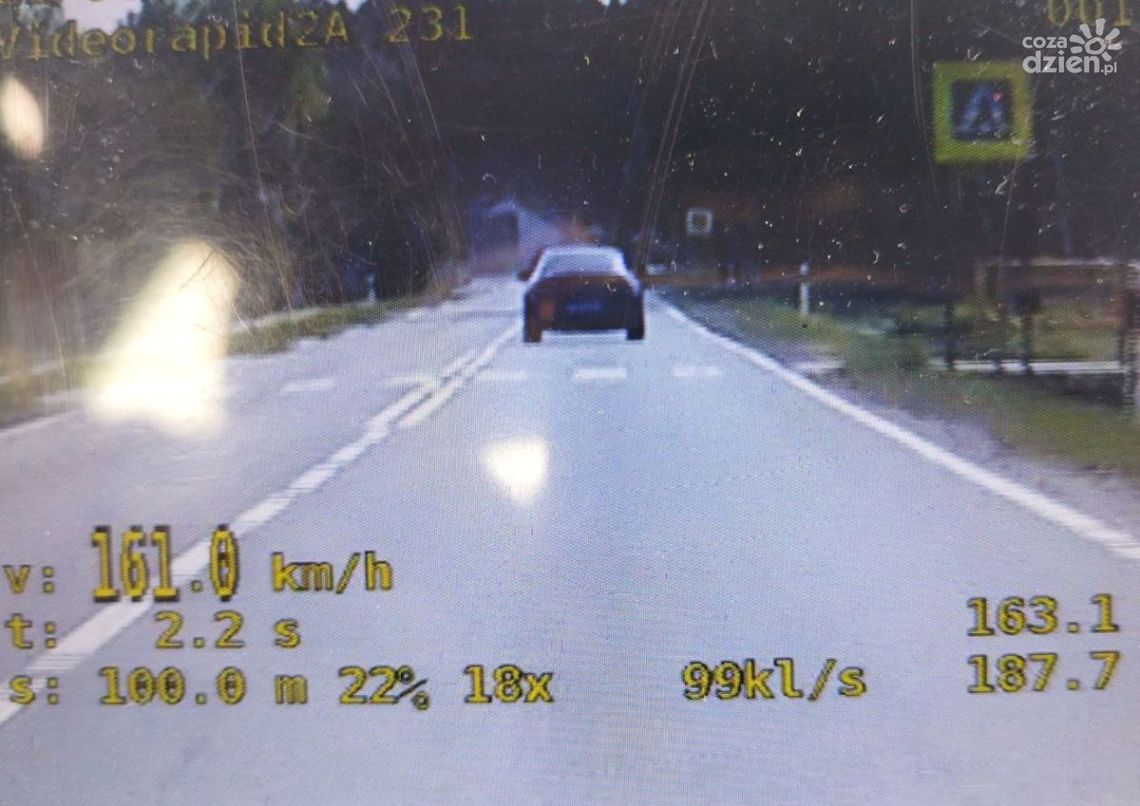 Wielkanocne szaleństwo na drodze. 23-latek jechał 161 km/h w terenie zabudowanym Wielkanocne szaleństwo na drodze. 23-latek jechał 161 km/h w terenie zabudowanym